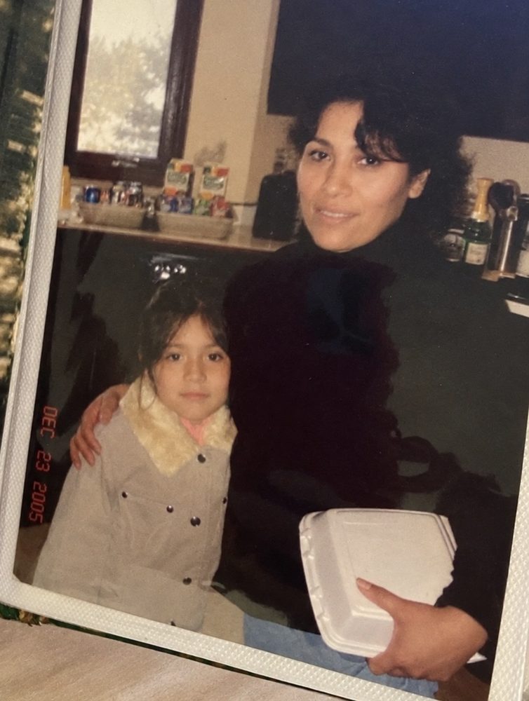 Xiomara and her mom